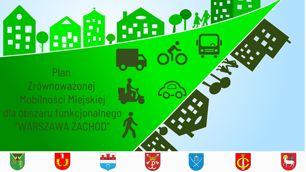 Grafika pogladowa Plan Zrównoważonej Mobilności Miejskiej