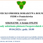 informacja o szkoleniu w MODR