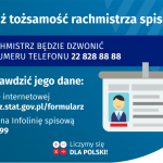 Grafika – Sprawdź tożsamość rachmistrza spisowego